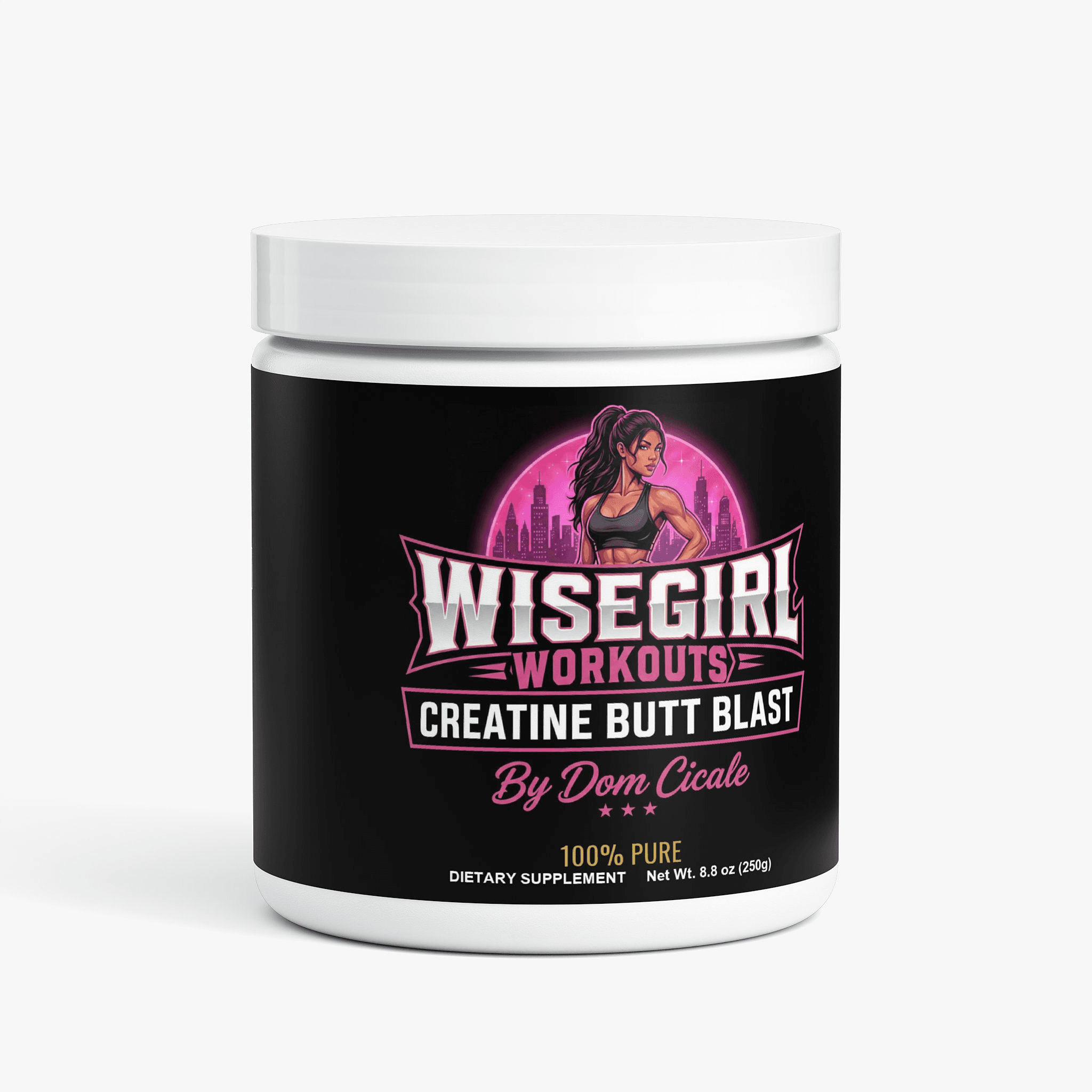 Wisegirl Creatine Monohydrate — Strength & Tone — Wiseguy Workouts
